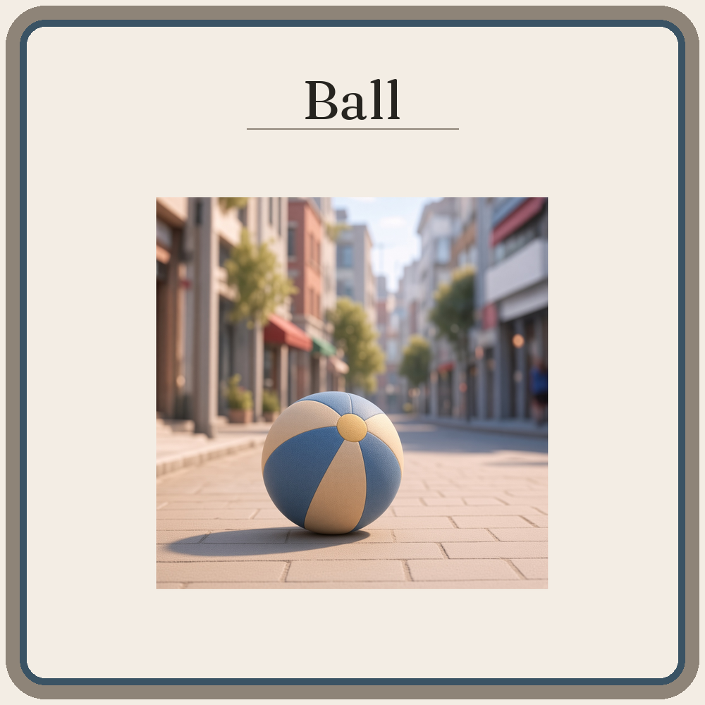 Schild Ball