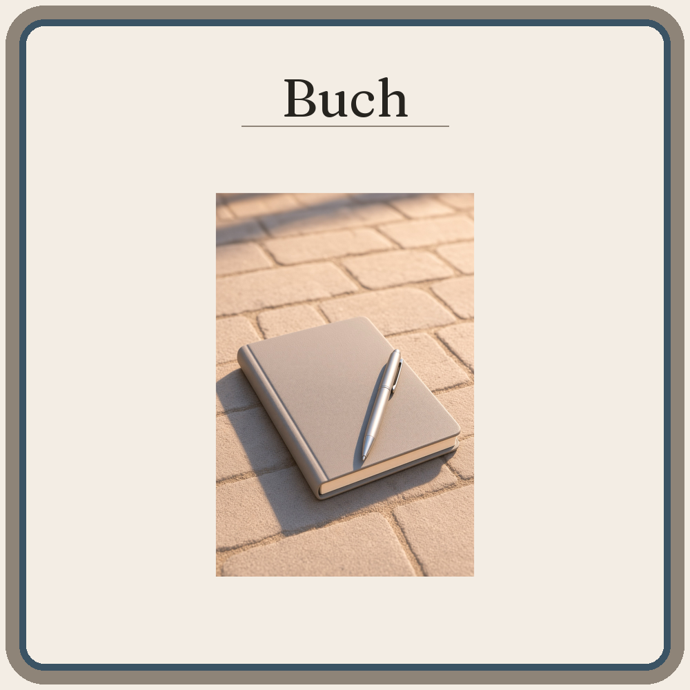 Schild Buch