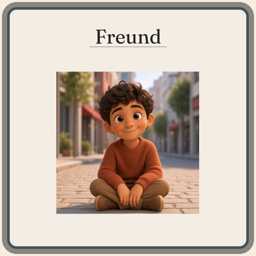 Schild Freund